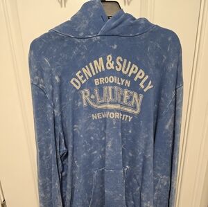 Denim and supply hoodie
